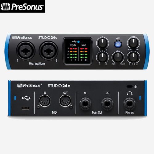 Presonus Studio 24C / 프리소너스 오디오 인터페이스