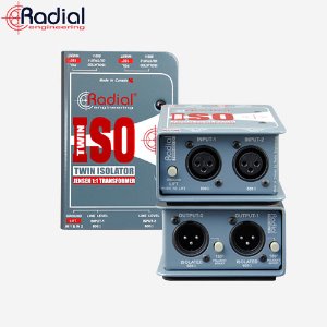RADIAL Twin ISO | 레디알 TWIN ISO 스레레오 라인 레벨 아이솔레이터