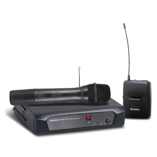 CHIAYO NDR 시리즈 단일채널 무선헤드셋 수신기 세트 NDR-2110HS / 무선마이크 세트 / 200Mhz 비허가대역 / 지엔에스일렉트로닉스