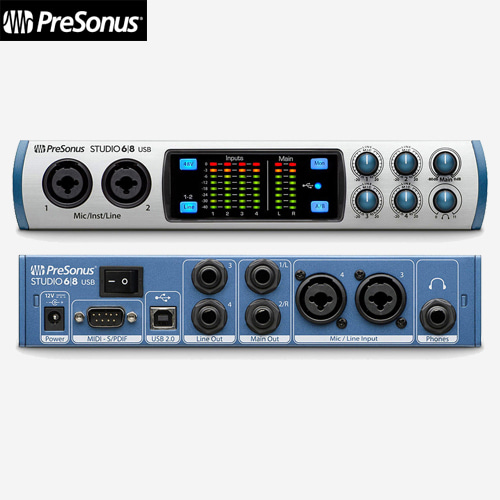 Presonus Studio 68 / 프리소너스 오디오 인터페이스