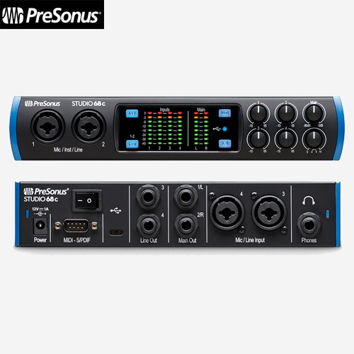 Presonus Studio 68C / 프리소너스 오디오 인터페이스