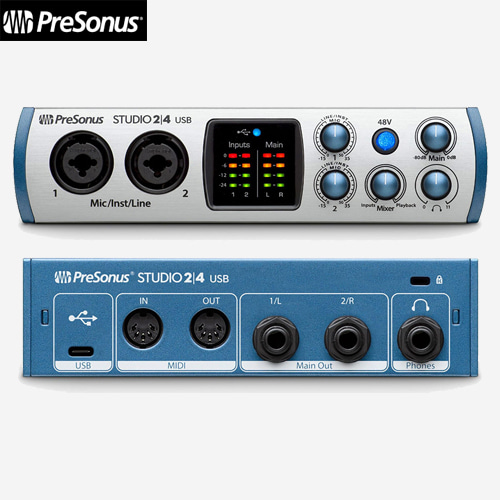 Presonus Studio 24 / 프리소너스 오디오 인터페이스