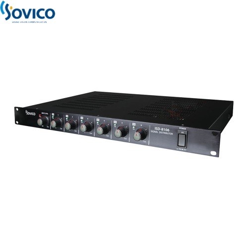SOVICO ISD-8106 / ISD8106 / SIGNAL DISTRIBUTOR / 소비코 공식대리점