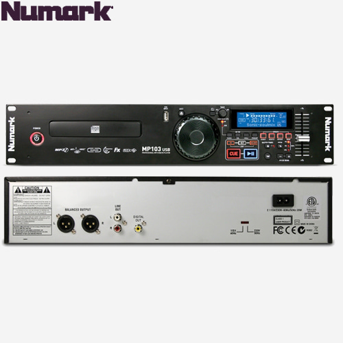 NUMARK MP103USB / 뉴마크 CD USB 플레이어 / MP-103