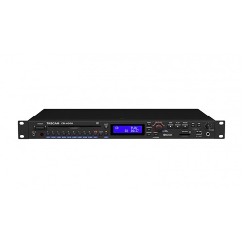 TASCAM CD-400U / 1U CD/SD/USB Player with Bluetooth &amp; FM/AMr / CD플레이어 / 타스컴 / 정품