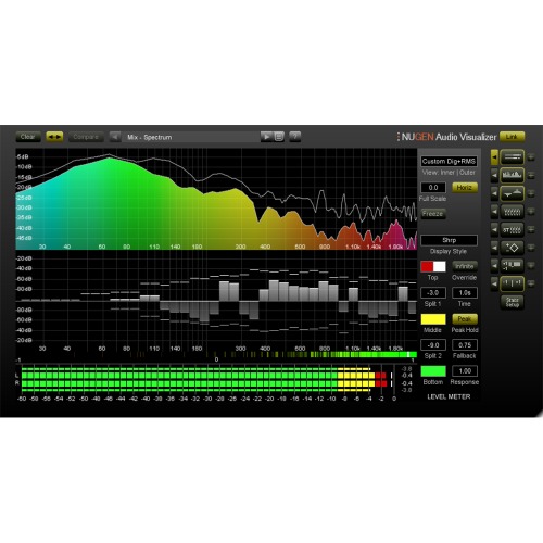 NUGEN Audio Visualizer / 오디오 신호 분석 플러그인 / 정품