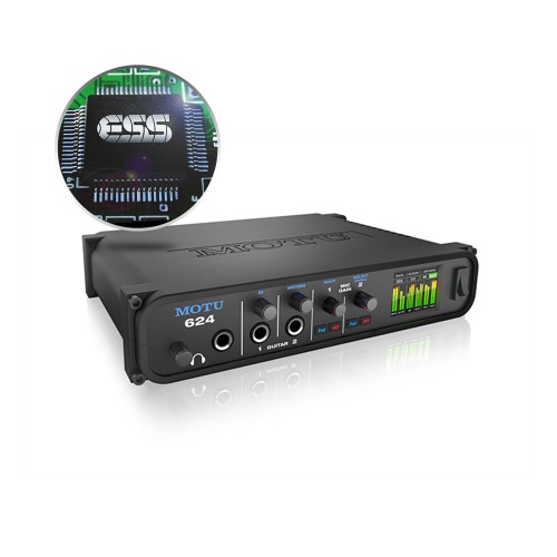 MOTU 624 / 16x16 Thunderbolt / USB 3.0 오디오 인터페이스 / 정품 / 인터페이스