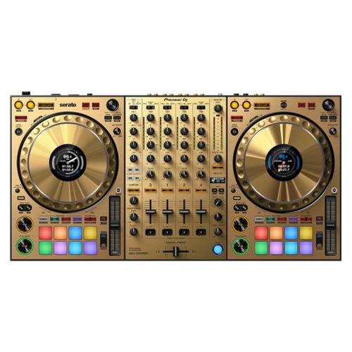 Pioneer DJ DDJ-1000SRT-N / 골드 글로벌 리미티드 에디션 / Serato DJ Pro 용 4 채널 퍼포먼스 DJ 컨트롤러 / Pioneer / 정품 / 대리점