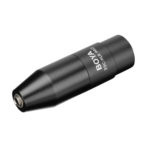 BOYA 35C-XLR Pro 3.5mm(TRS) / Mini-Jack Female to XLR Male Adapter with Integrated Phantom Power / 보야마이크 악세사리 / 정품 / 대리점