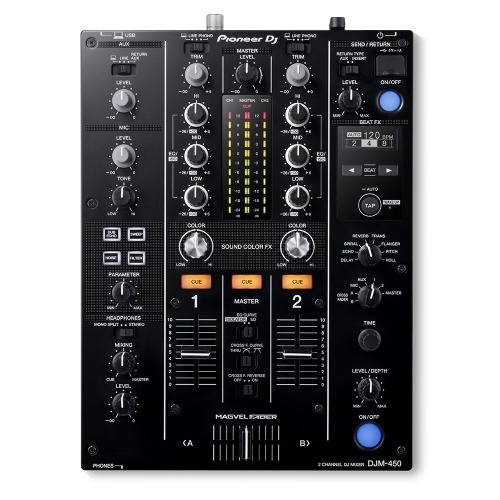 Pioneer DJ DJM-450 / DJM450  / 파이오니어 디제이의 프로지향성 2체널 믹서 / Pioneer / 정품 / 대리점