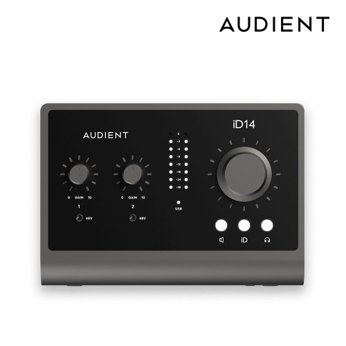 Audient ID14 MKII | 오디언트 iD14 MK2 레코딩 콘솔 마이크 프리앰프 내장