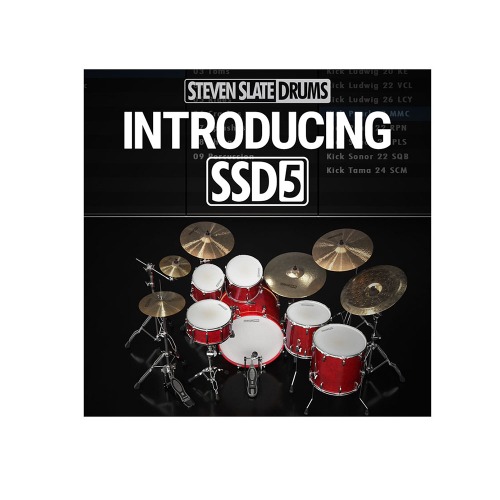 STEVEN SLATE Steven Slate Drums 5 /	 SSD5 Virtual Drum Kits