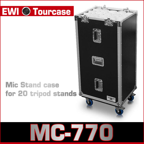 EWI MC-770 / MC770 / 바퀴있음 / 마이크스탠드 보관함 (20개 가능) / EWI정품 / 대리점