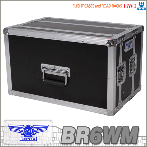EWI BR-6WM / BR6WM / 6U / 무선마이크와 수신부 장착이 가능한 케이스 / EWI정품 / 대리점