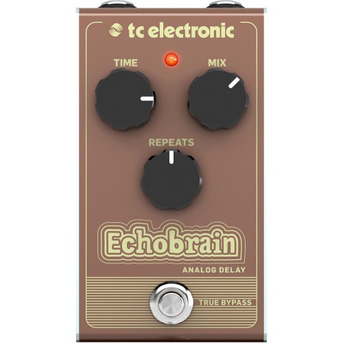 TC Electronic Echobrain Analog Delay 이펙트 페달 | 빈티지 스타일 딜레이 이펙트 페달 | 정품