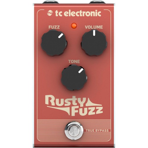 TC Electronic Rusty Fuzz 이펙트 페달 | Silcon-Based Transistor Fuzz | 정품
