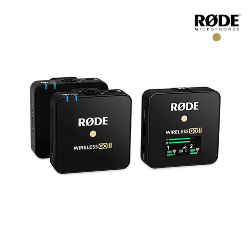 RODE Wireless GO II |  로데 소형 무선마이크 송신기 수신기 | 와이어리스 고투