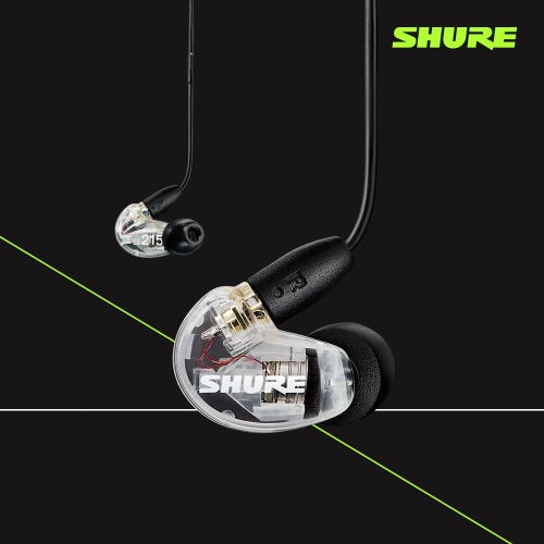 SHURE AONIC215 - UNI (SE215-UNI) 슈어 이어폰 | RMCE-UNI 포함